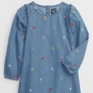 GAP Denim 18-24 months, Toddler Girl, long sleeve, multicolor stars